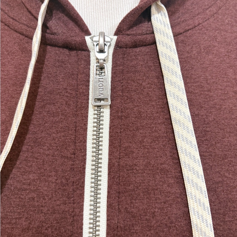 Vuori Halo Performance Hoodie 2.0 Fig Heather Women's Medium - Picture 6 of 10